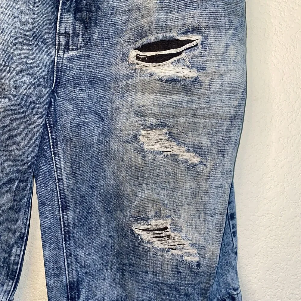 Jordan grunge denim